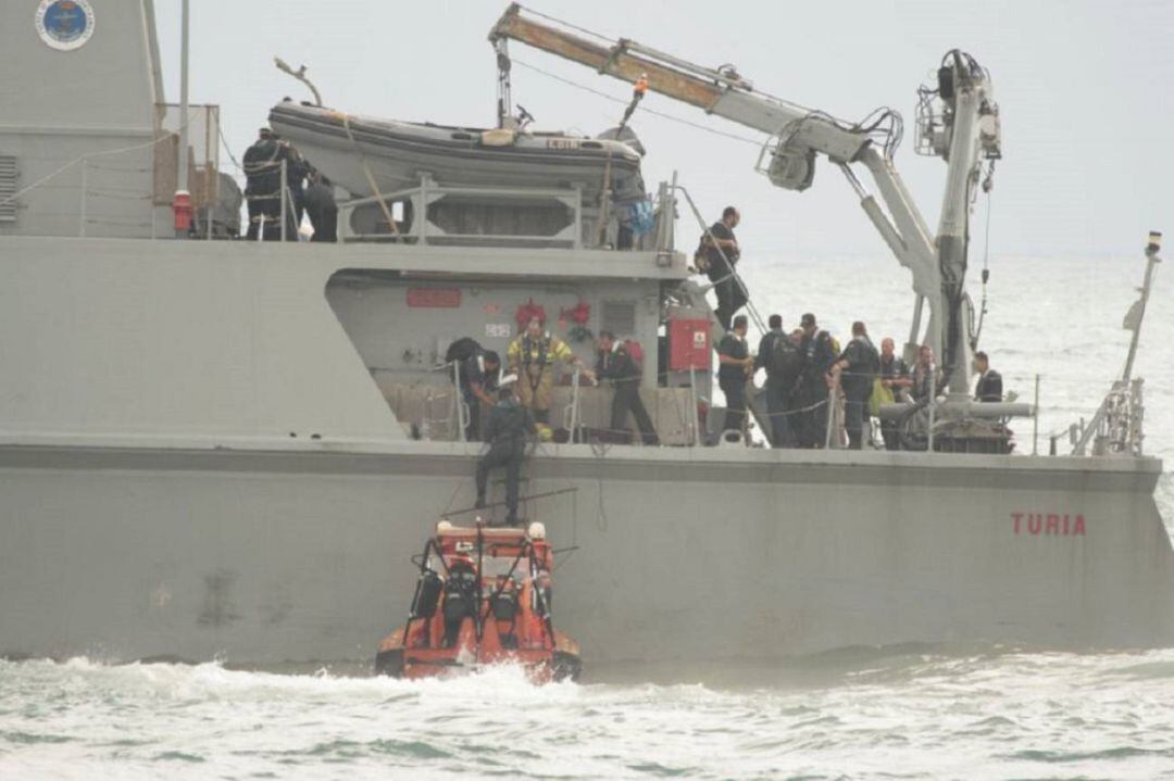 Foto archivo rescate del Turia en 2019