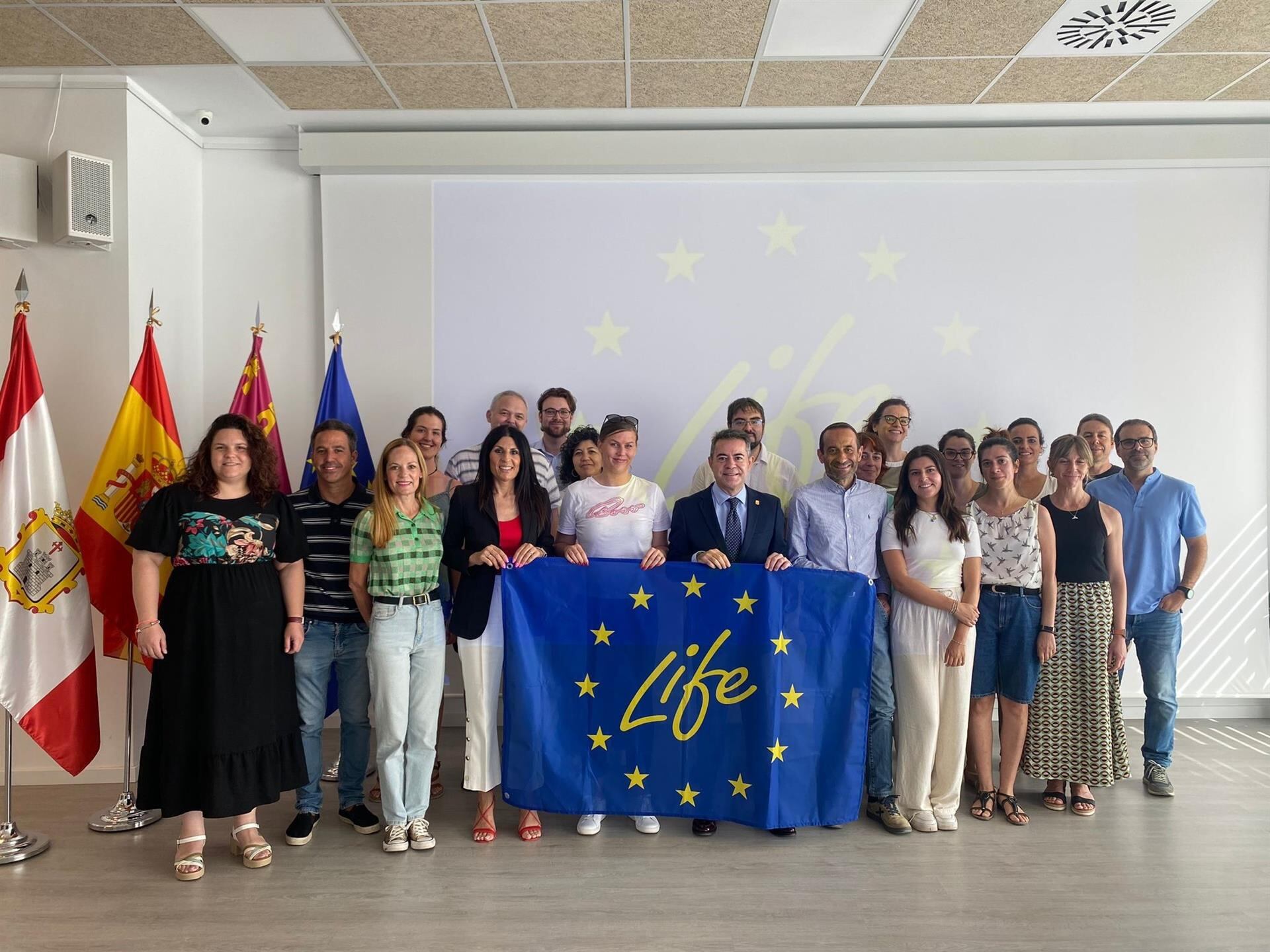 Participantes en el proyecto europeo &#039;LIFEseedneb&#039;