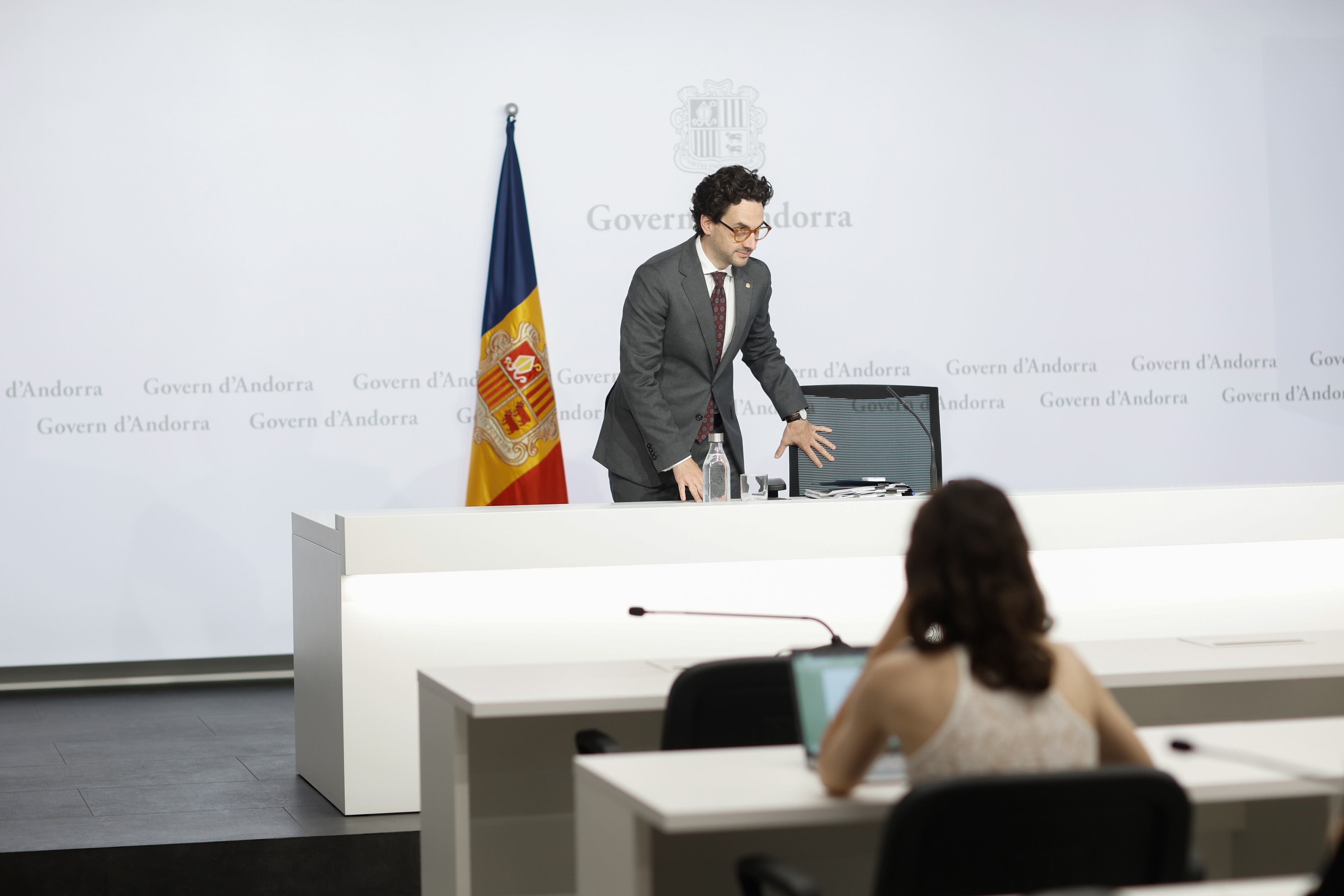 El ministre Portaveu, Guillem Casal