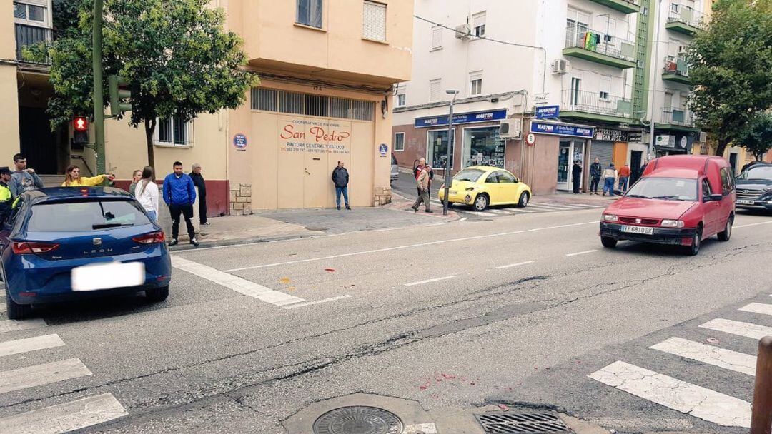 Imágenes del accidente en el barrio de las Fuentezuelas