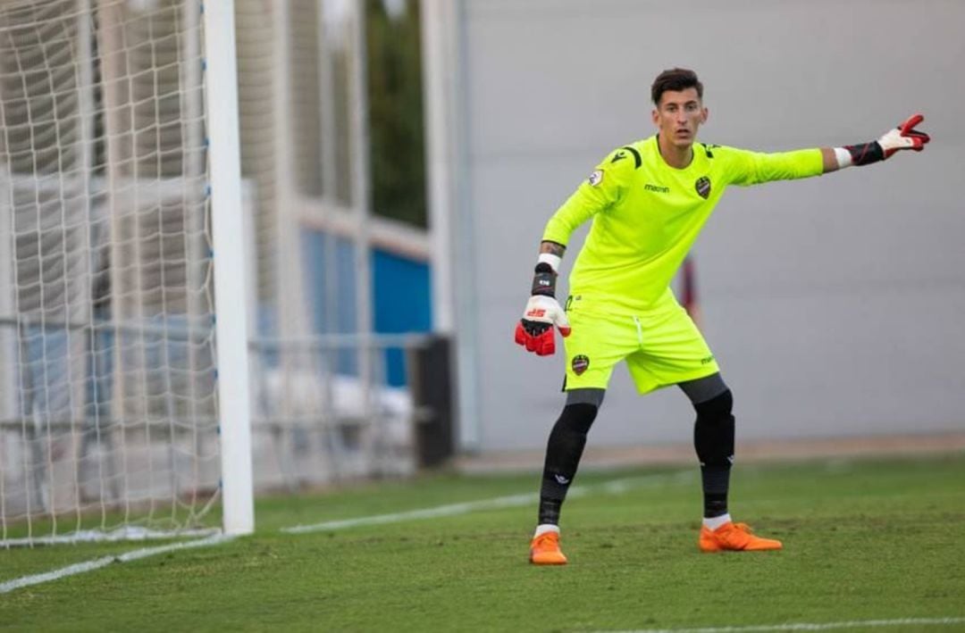 Dani Cárdenas, portero del Atletico Levante