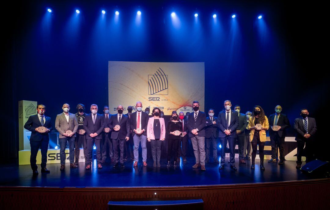 Premiados Gala Premios Radio Rioja