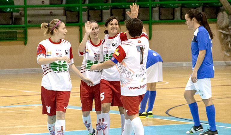 El Leganés Fútbol Sala es uno de los principales referentes del deporte femenino de la ciudad