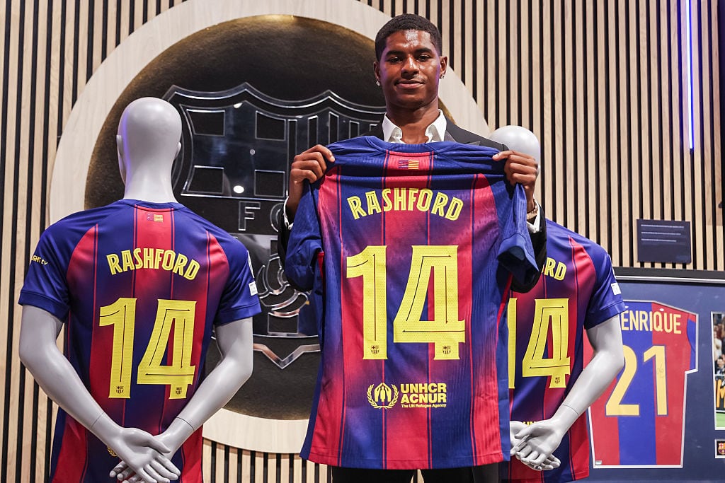 Marcus Rashford New Player Of Fc Barcelona