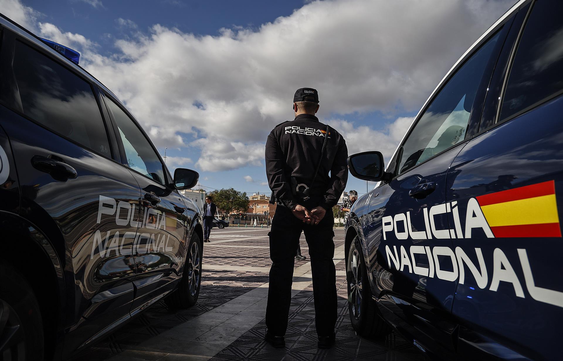 Un agente de la Polícia Nacional en una imagen de archivo