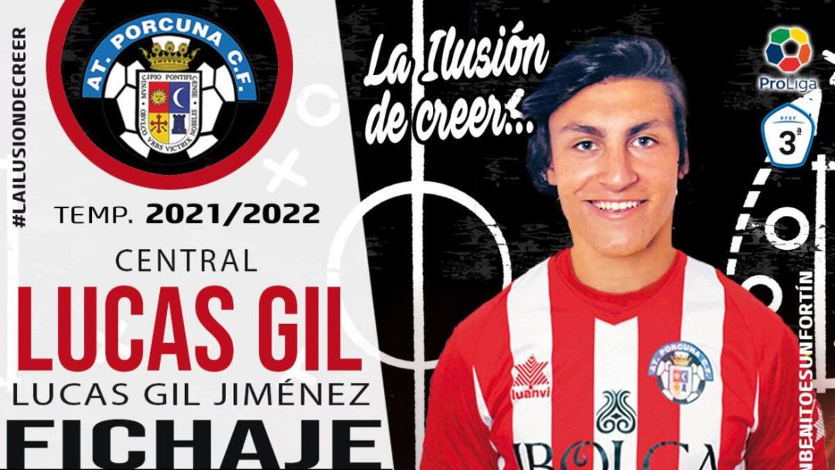 Lucas Gil Jiménez en el programa Hoy por Hoy tras fichar por el Atlético Porcuna