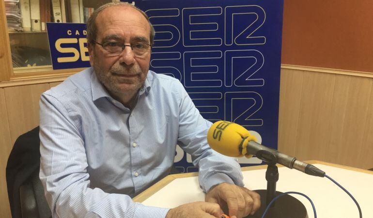 Manuel Robles, alcalde de Fuenlabrada, este viernes en los estudios de &#039;Hoy por Hoy Madrid Sur&#039;