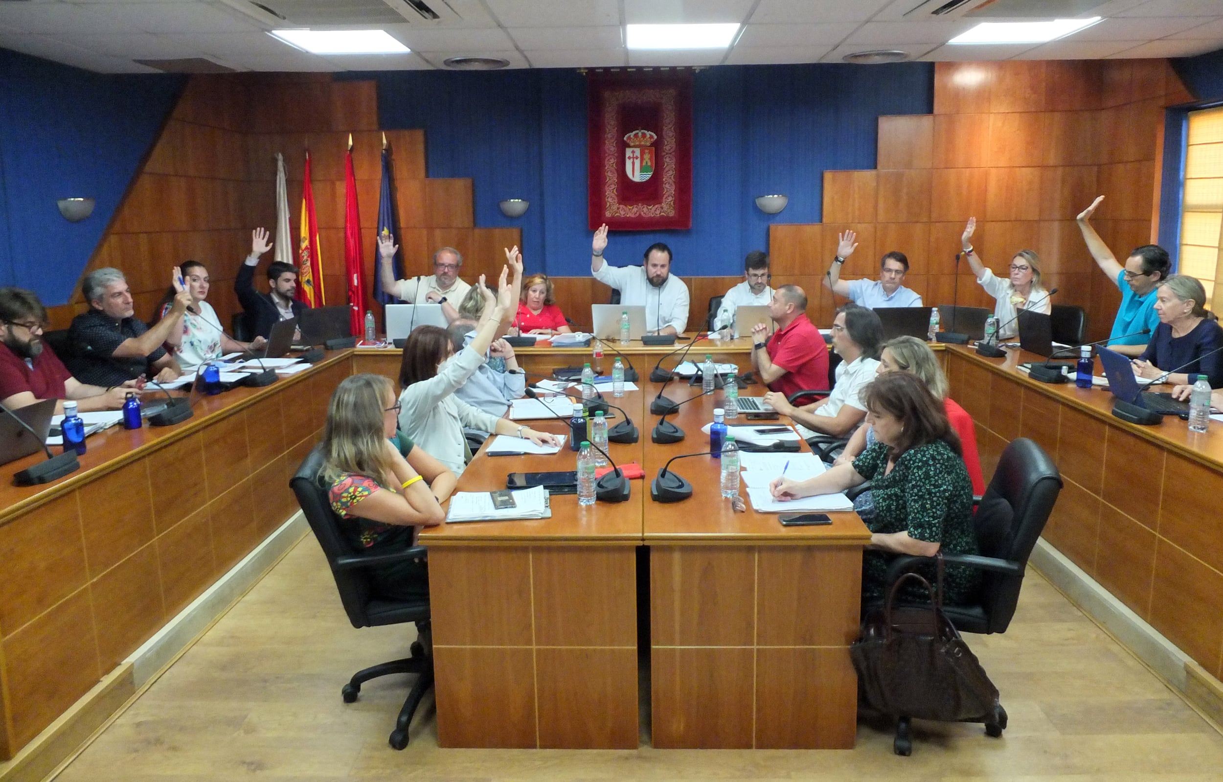 Pleno municipal de julio en el Ayuntamiento de Paracuellos de Jarama