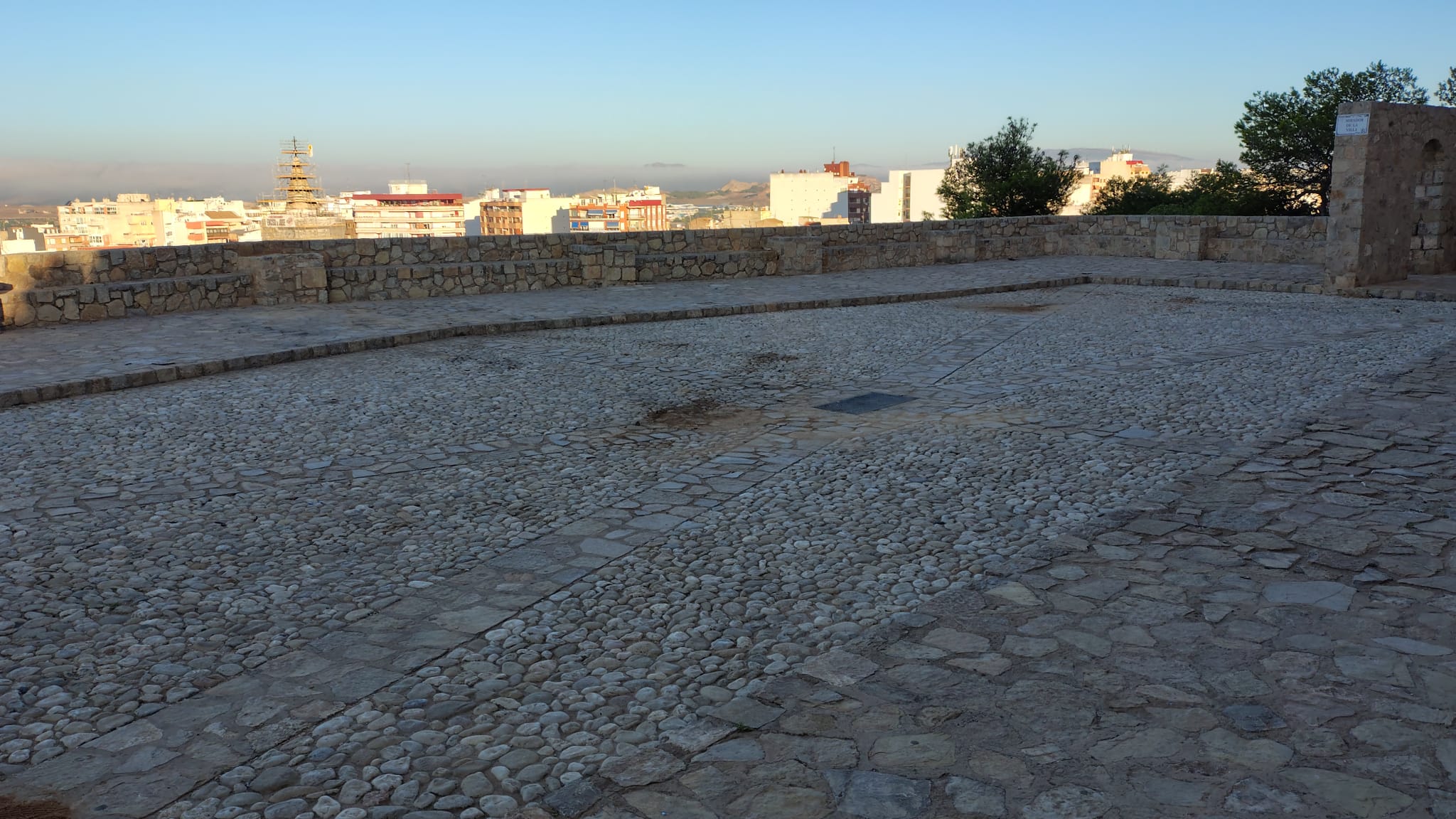 Trabajos de la brigada tras las fiestas