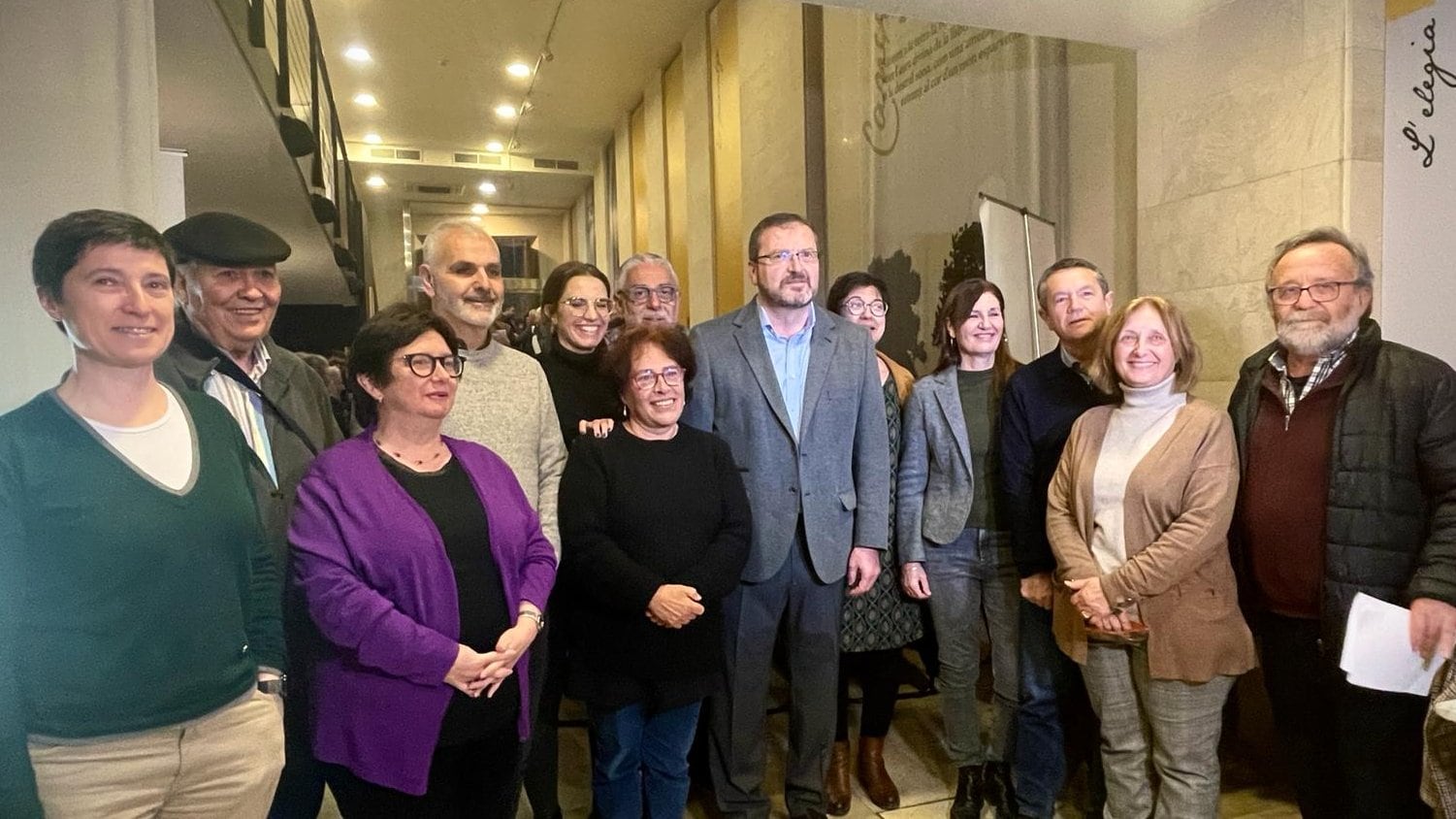 Imagen de la nueva dirección de la OCB con Antoni Llabrés en el centro