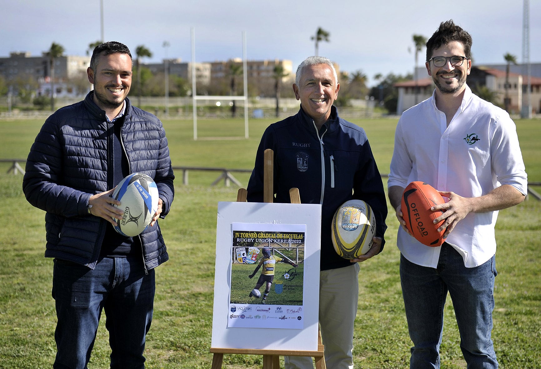 Jesús Alba presentó el Torneo de Rugby en la Pradera de Chapín