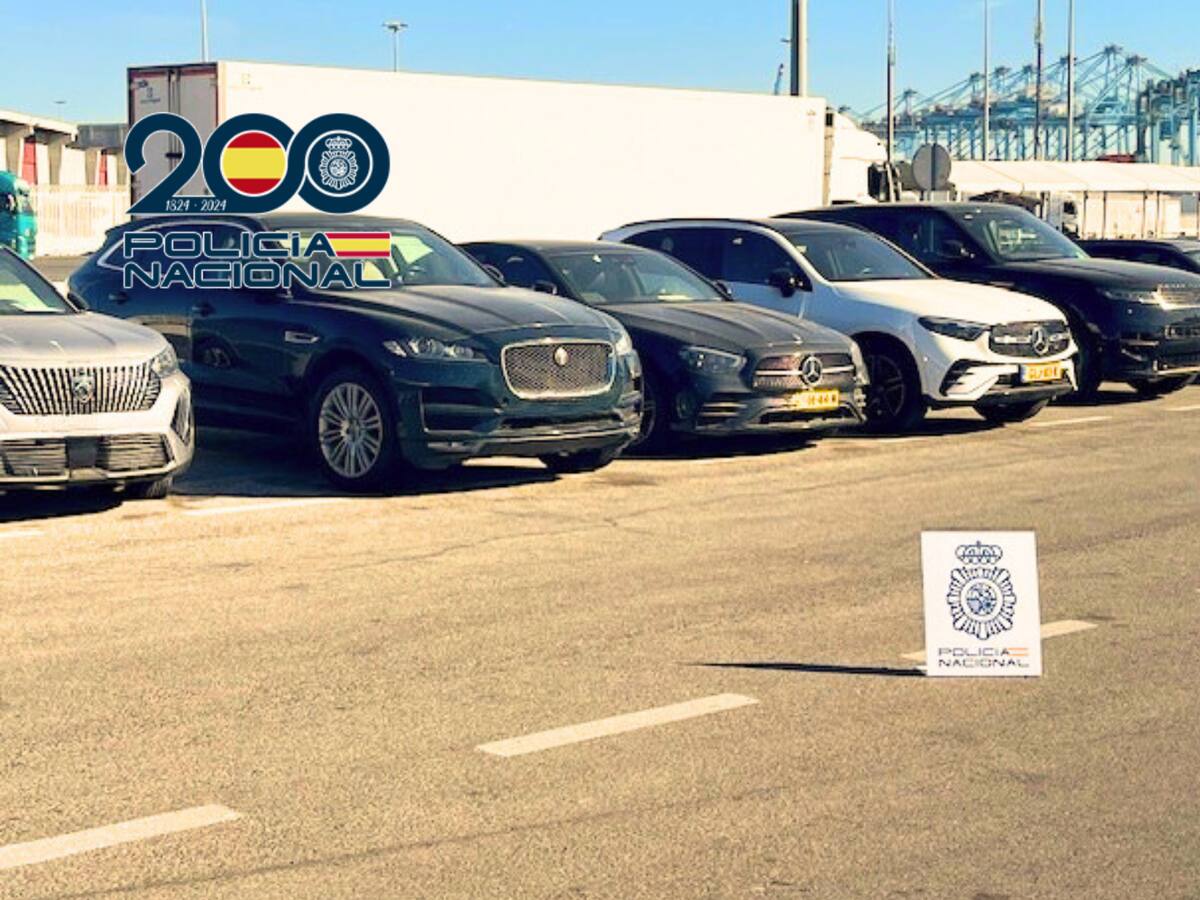 Recuperados 22 vehículos durante la Operación Paso del Estrecho en Algeciras