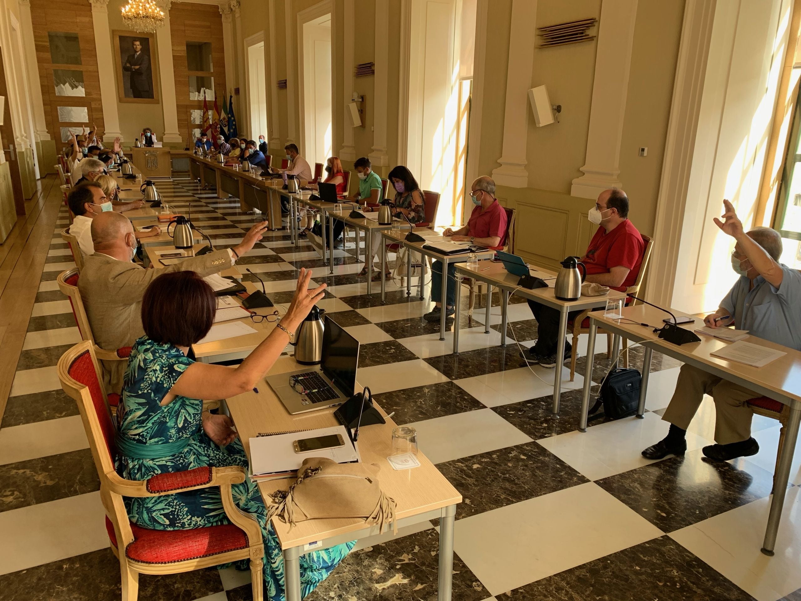 Pleno Ayuntamiento de Cáceres (Archivo)