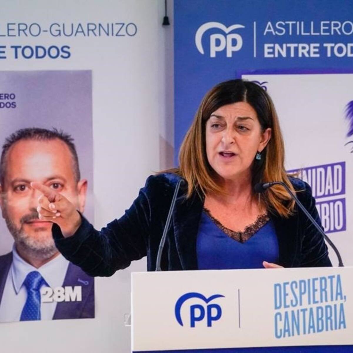 Buruaga dice que el PP tiene que gobernar porque Cantabria "no aguanta más de lo mismo"