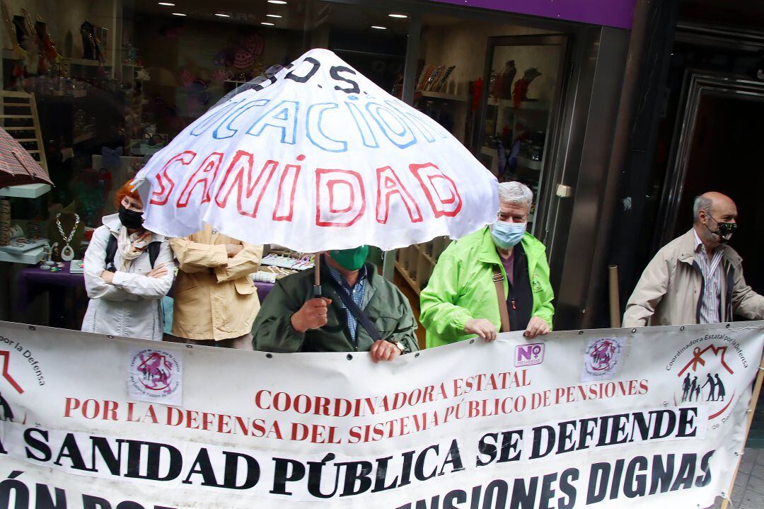 Movilización en defensa de la sanidad publica