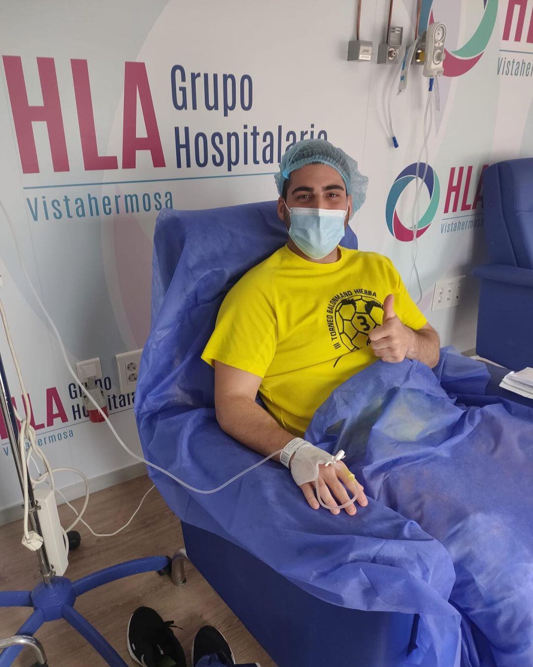 Tito Ruano ya ha pasado por el quirófano y solo piensa en la recuperación