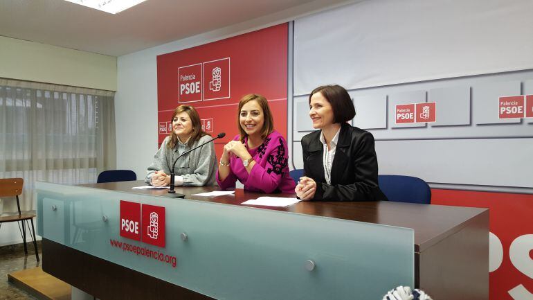 Rosa Aldea, Miriam Andrés y Mª LUz Martínez Seijo en imagen de archivo