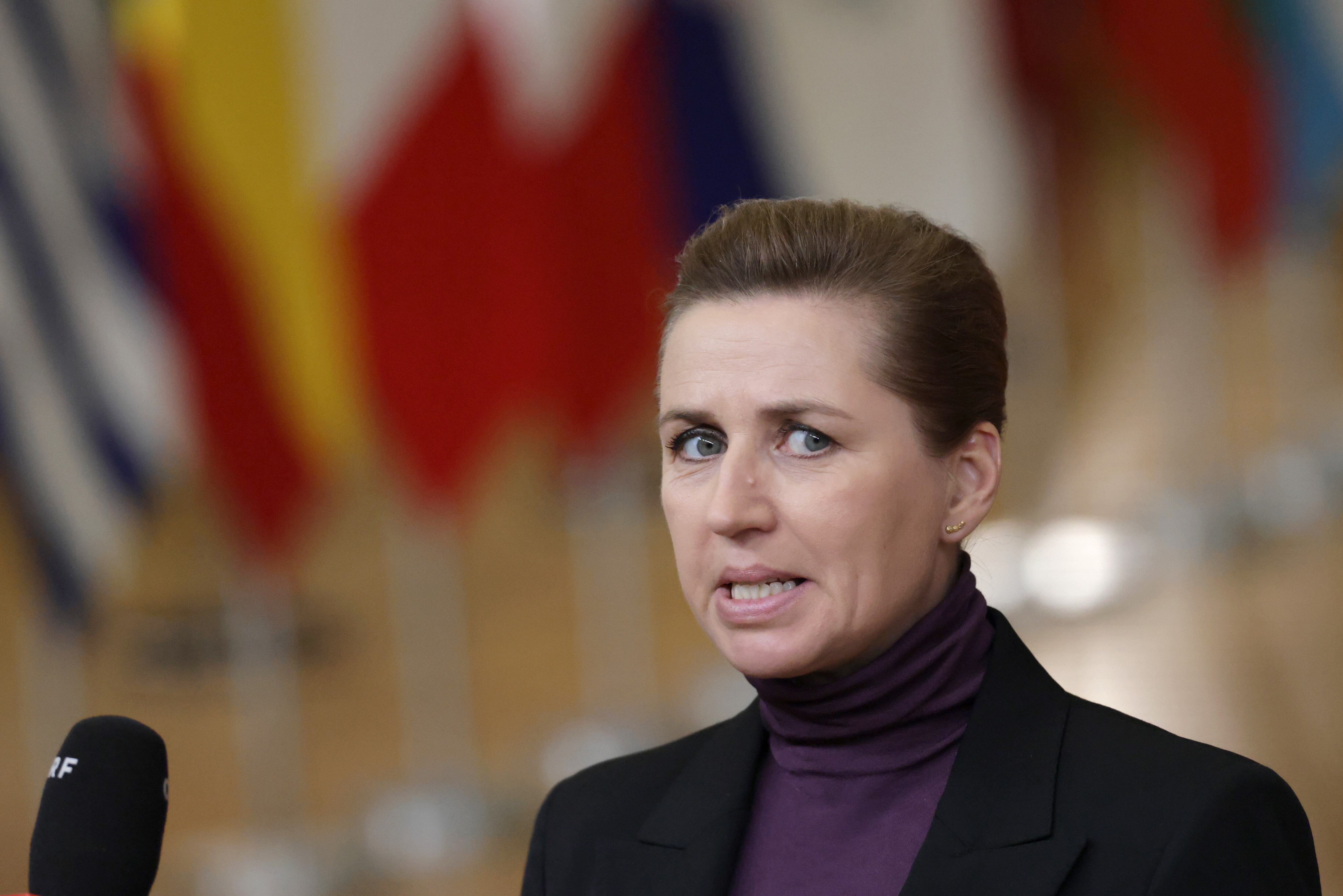 La primera ministra de Dinamarca, Mette Frederiksen.