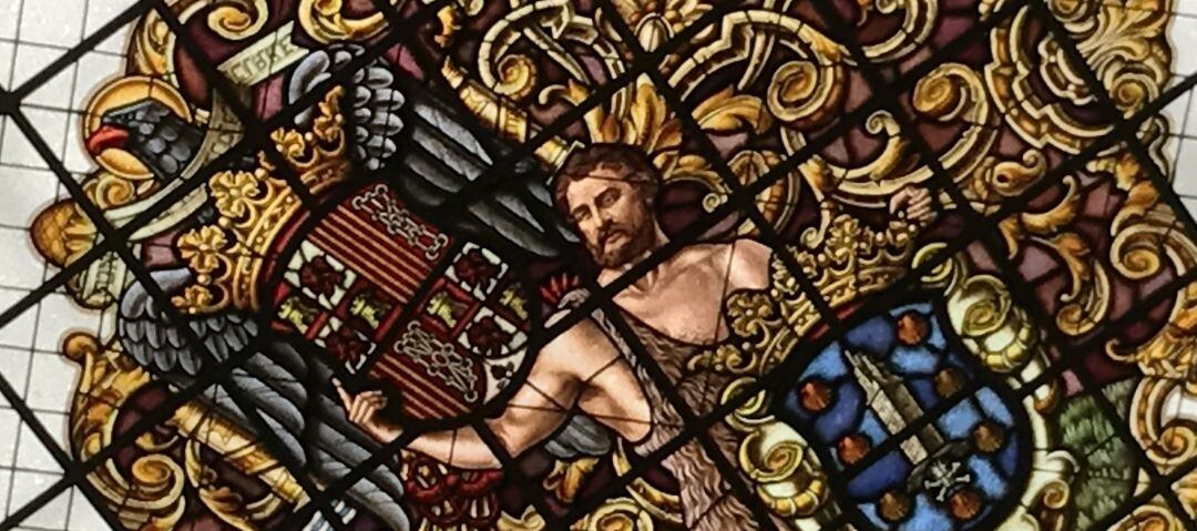 Vidriera del Concello