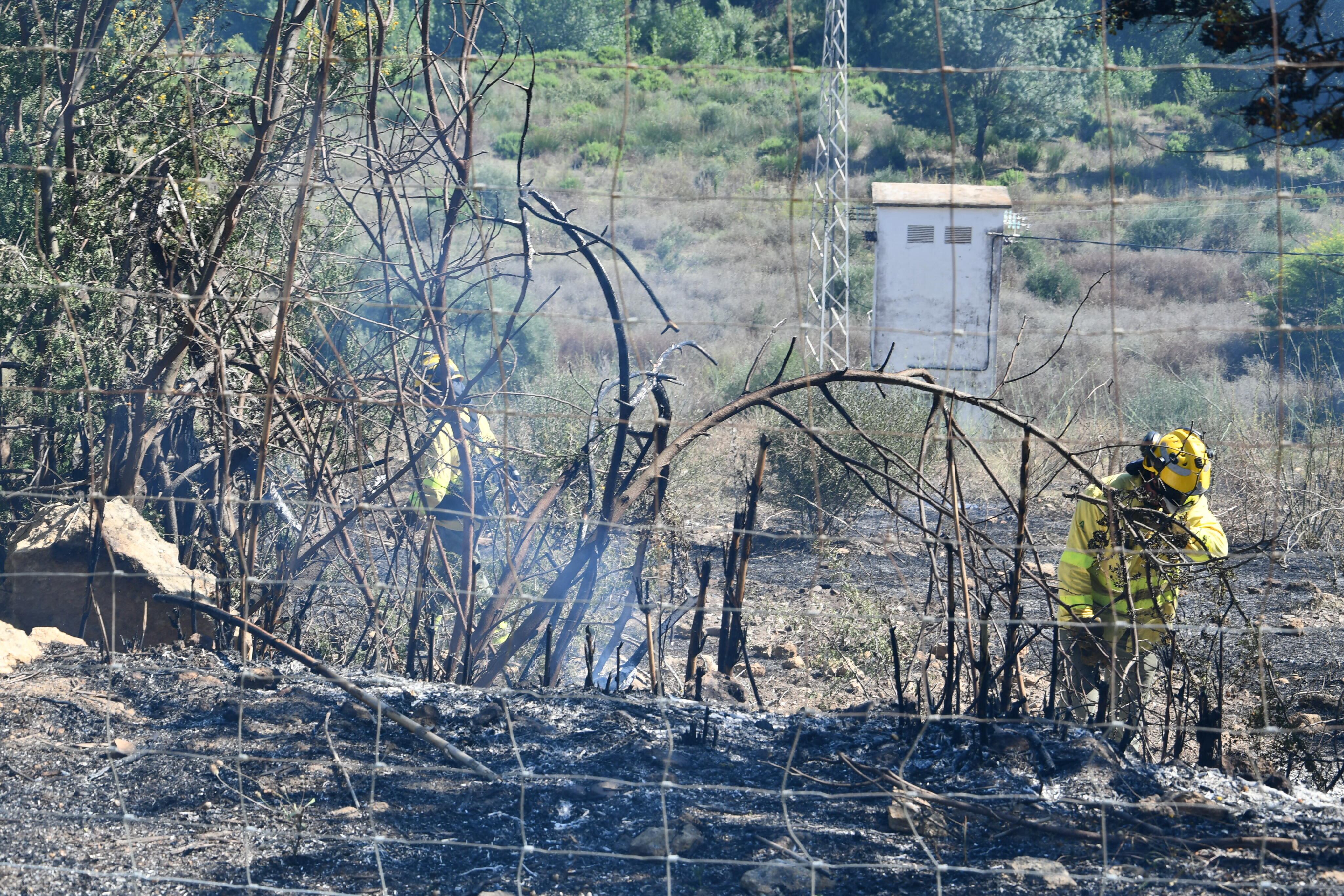 Incendio en San Roque