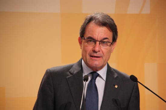 El president de la Generalitat, Artur Mas