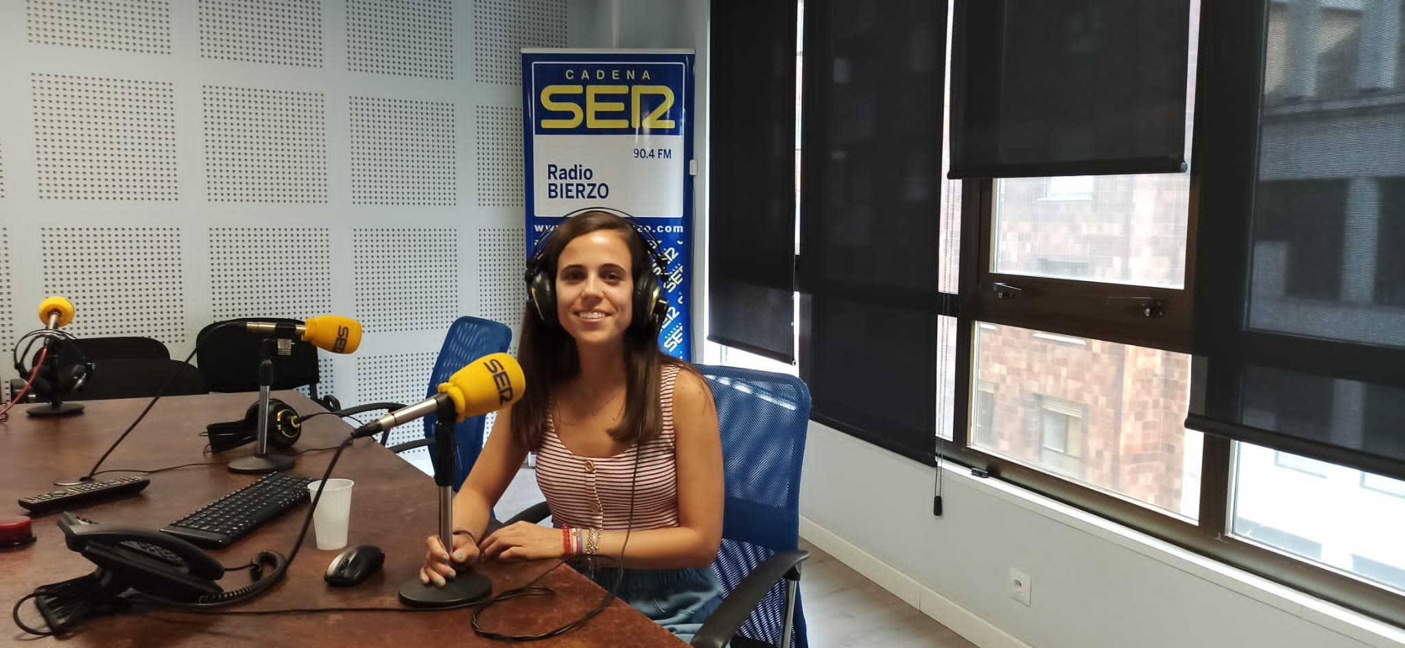 Elena Fueyo, en Radio Bierzo