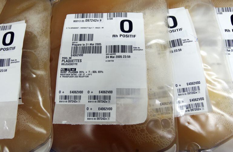 Bosses de sang de donacions