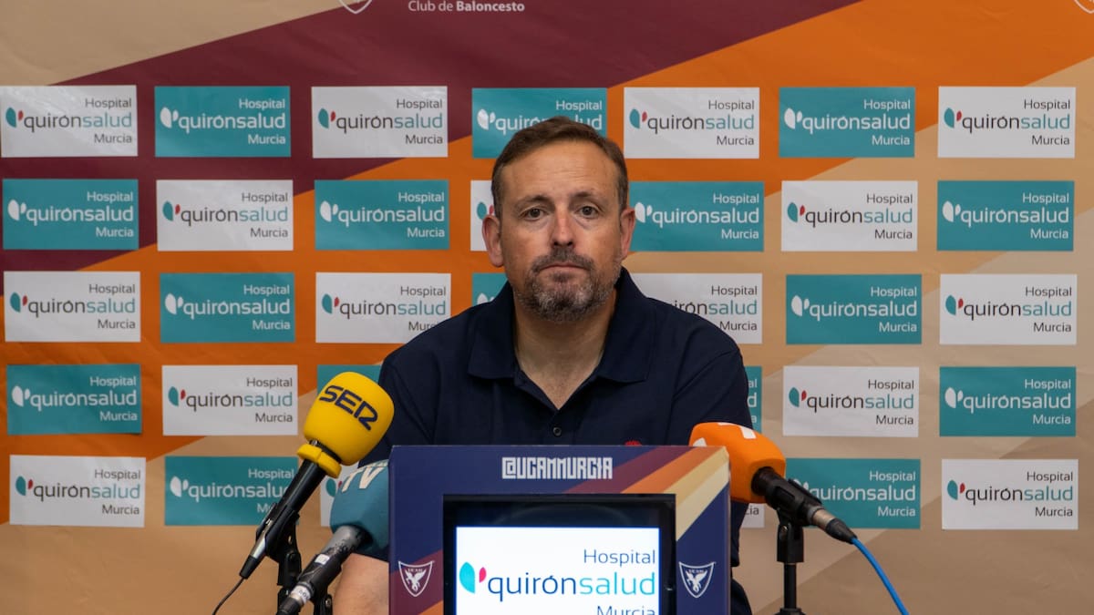 Alejandro Gómez, director general del UCAM CB: "No somos los peores equipos de la liga económicamente, pero tampoco estamos entre los ocho primeros"