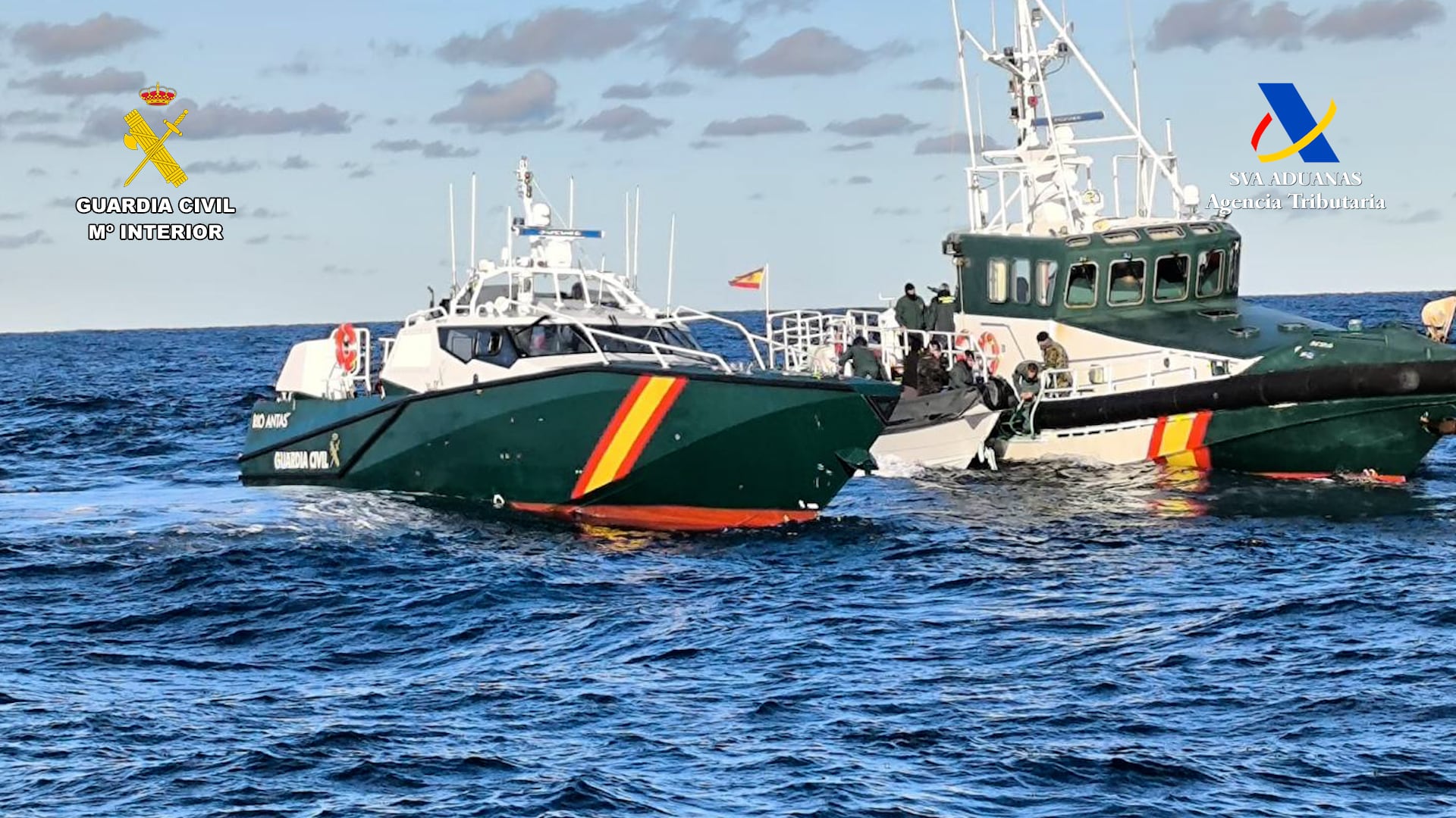 Operación contra el narcotráfico en Punta Umbría