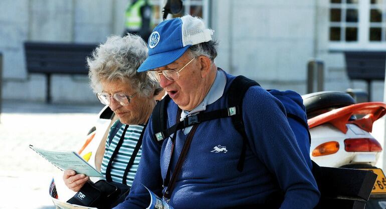 Turistas alemanes en Málaga