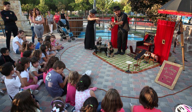 El Festival de Títeres se ha convertido en una cita ya clásica en las fiestas de Fuenlabrada.