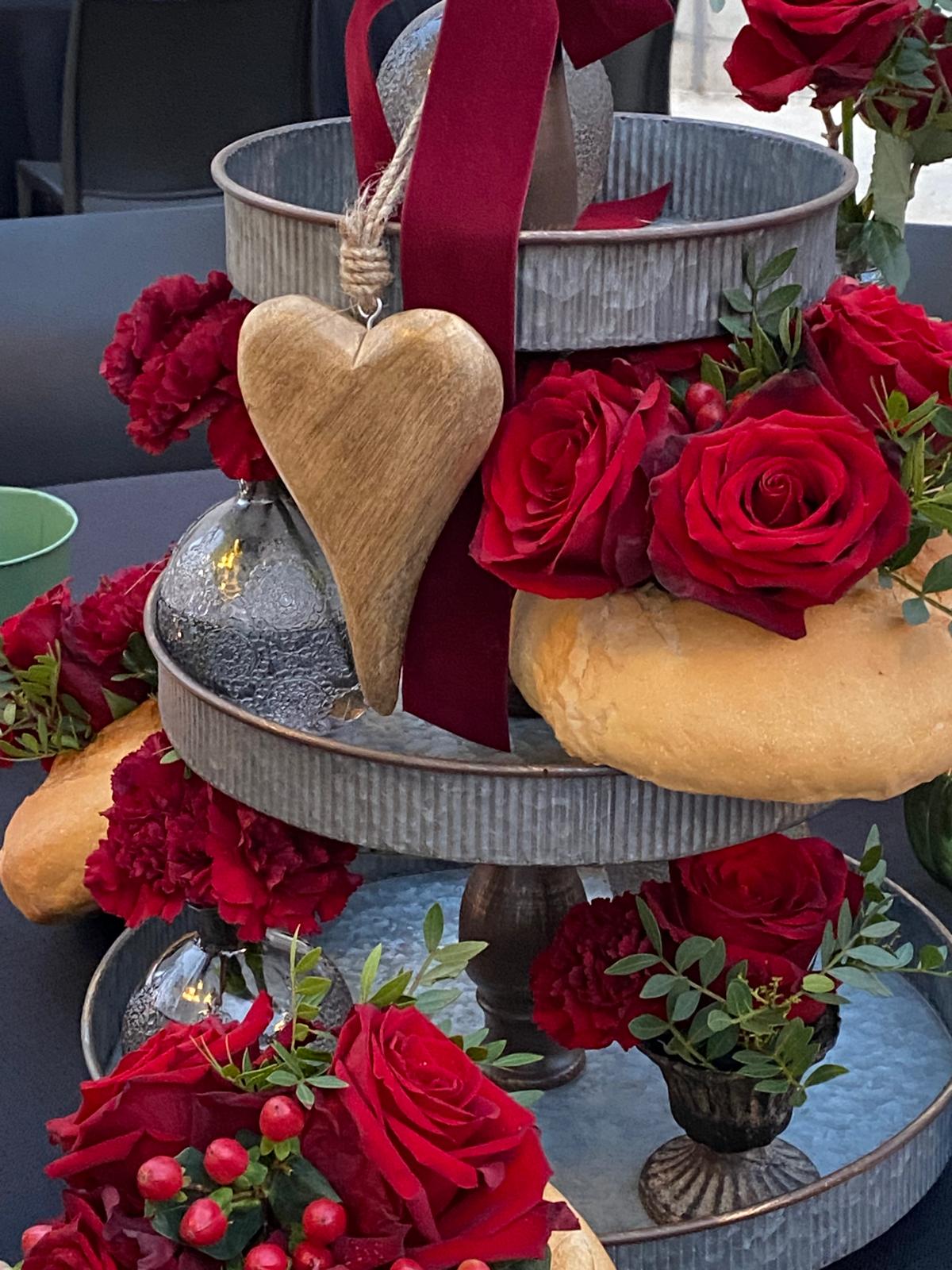 Detalle de una de las creaciones florales de Paniculata, donde la delicadeza de cada composición refleja el estilo único y artesanal de Mar.