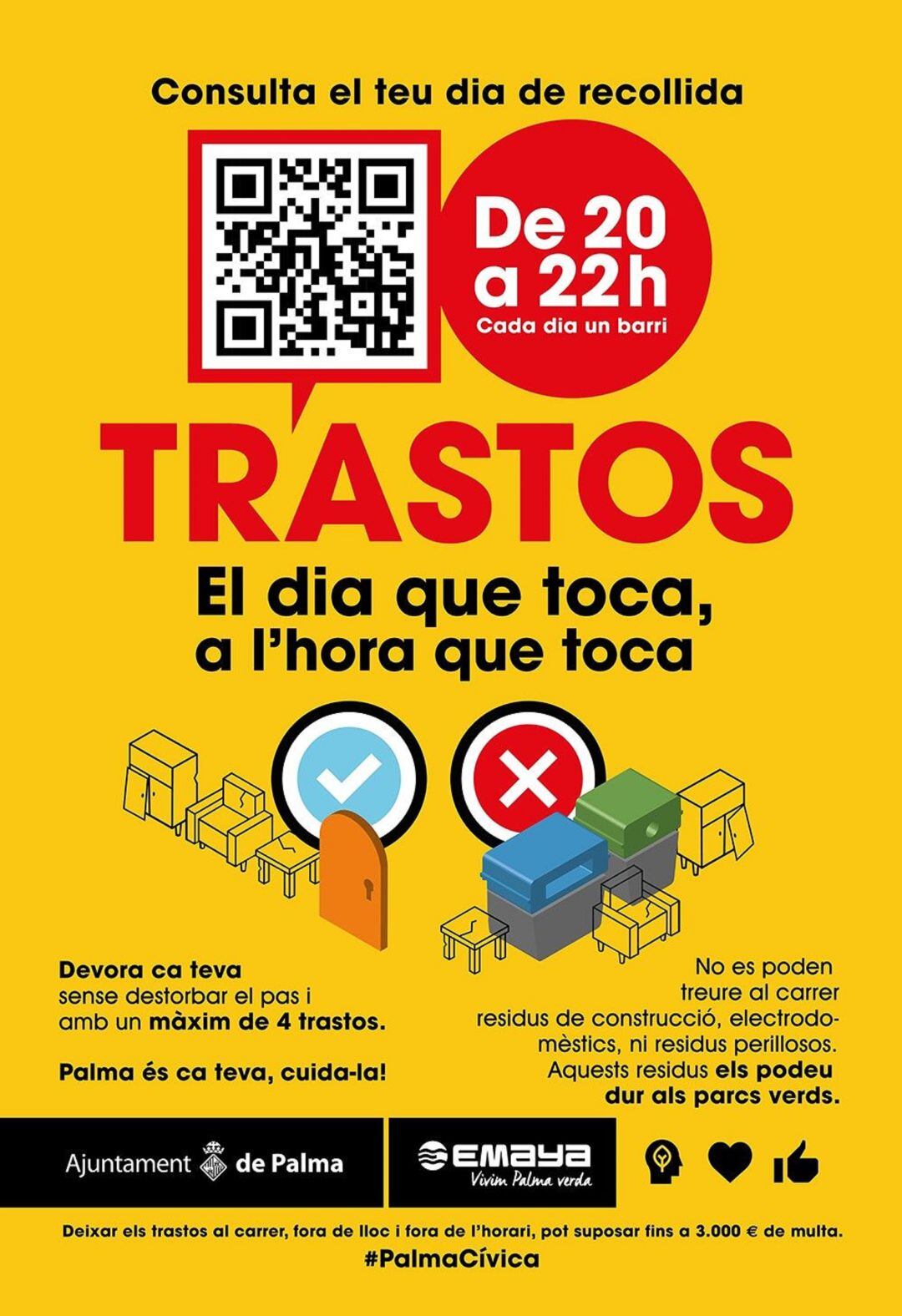 Campaña de recogia de trastos