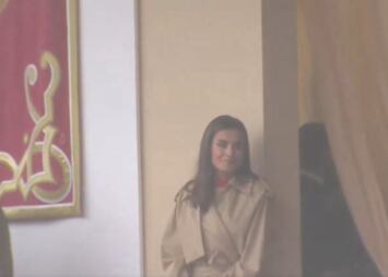 El gesto de la reina Letizia en medio del desfile del 12 de octubre que Leonor ha seguido al momento: no ha pasado desapercibido