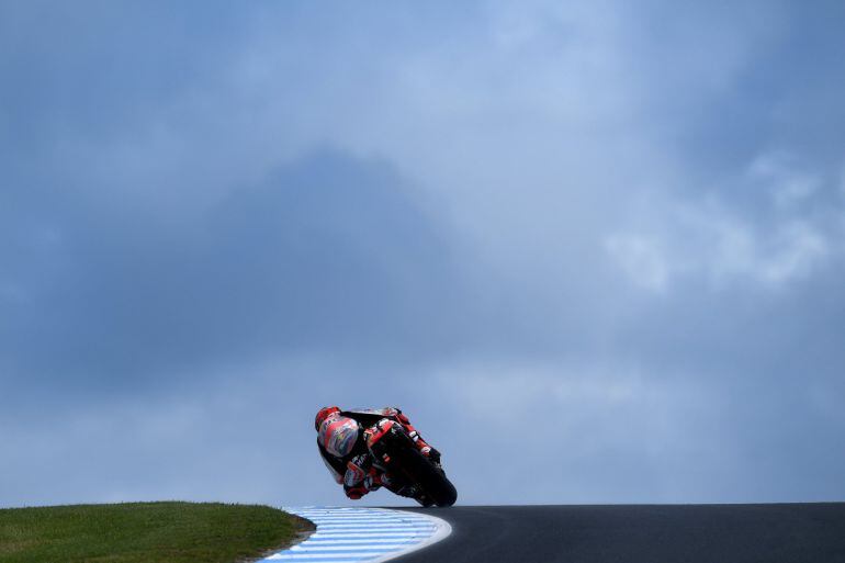 Marc Márquez rueda en Phillip Island