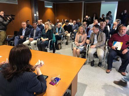 Imagen de la reunión de este miércoles