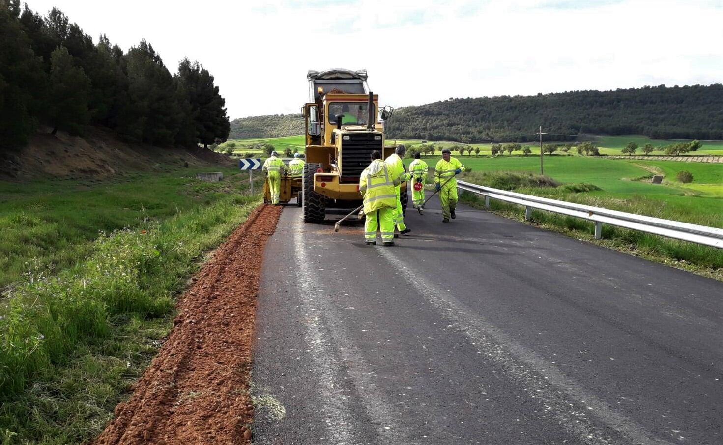 A licitación el contrato para la conservación y mantenimiento de las carreteras de la red provincial con un presupuesto base de 2,5 millones de euros