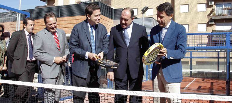 Inauguración del complejo deportivo El Caracol en Valdemoro, gestionado por Open Sport Life, empresa vinculada a David Marjaliza