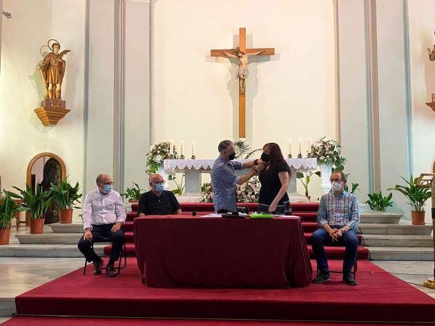 Instante en el que se produce el relevo entre presidentes