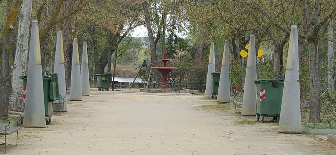 Interior del parque Tierno Galván