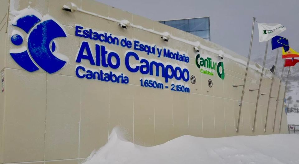 Estación de esquí Alto Campoo.