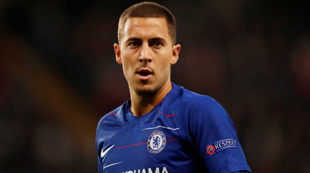 Eden Hazard durante un partido del Chelsea