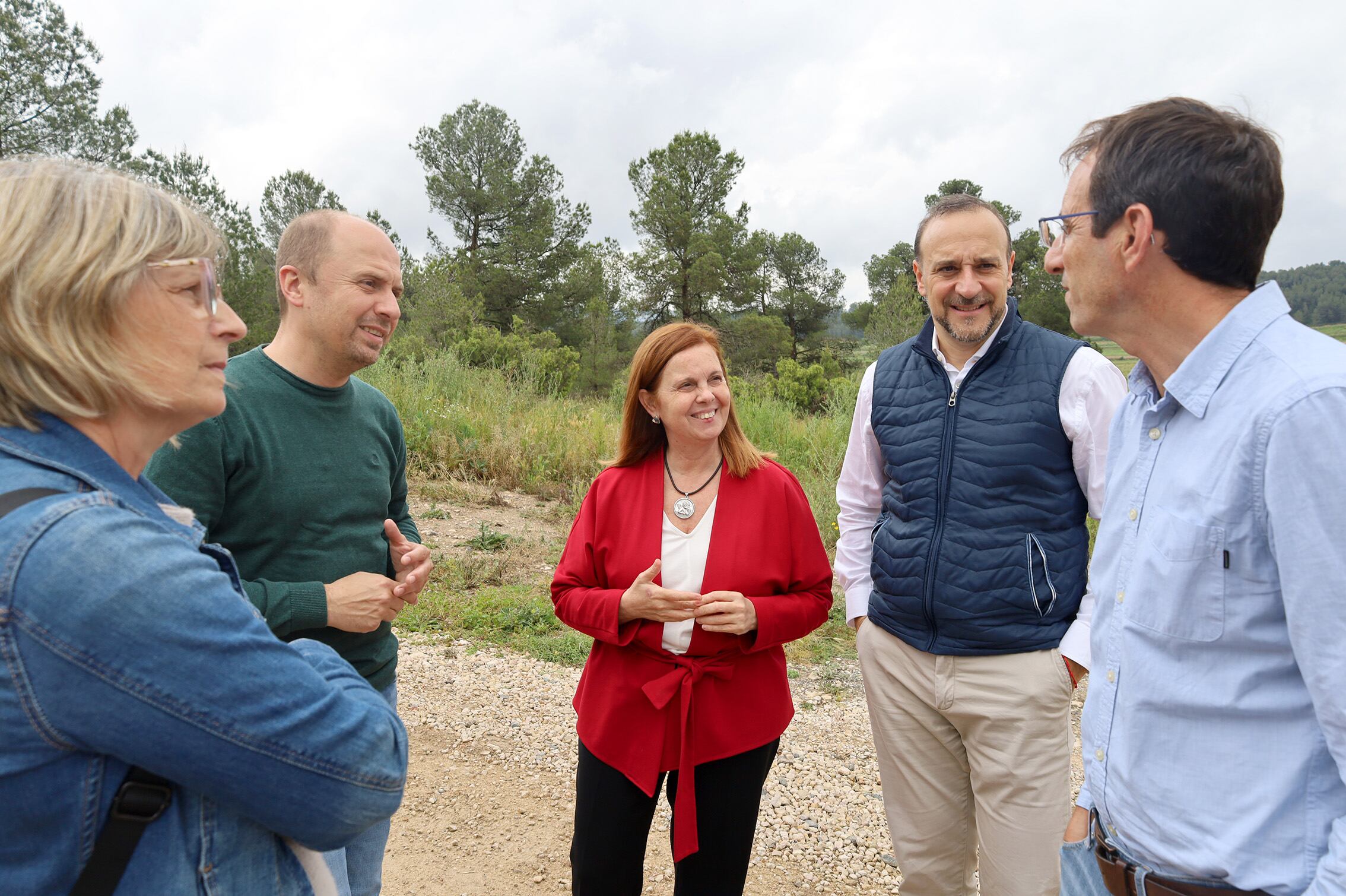 Visita a los caminos de La Font de la Figuera. Fuente: Diputació de València