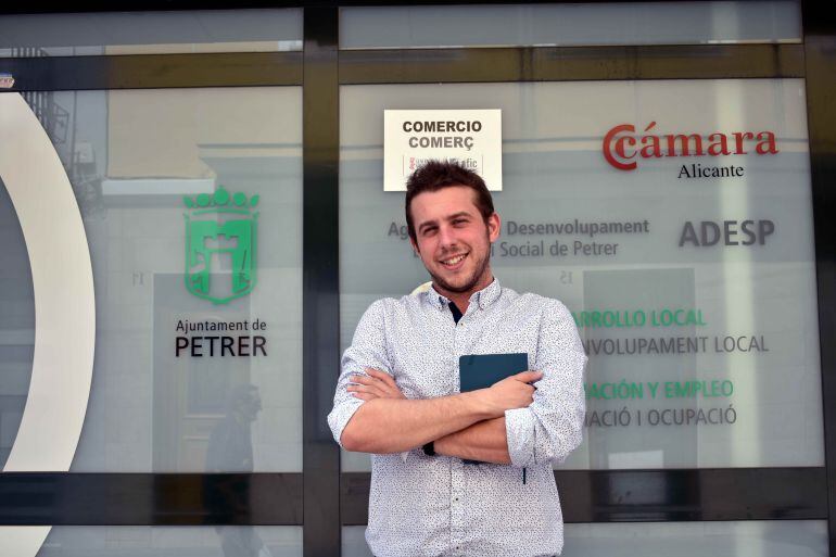 David Morcillo, edil de Desarrollo Económico de Petrer 