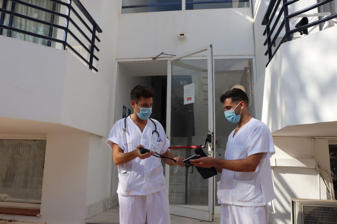 Imagen de archivo de la entrada del hotel medicalizado 