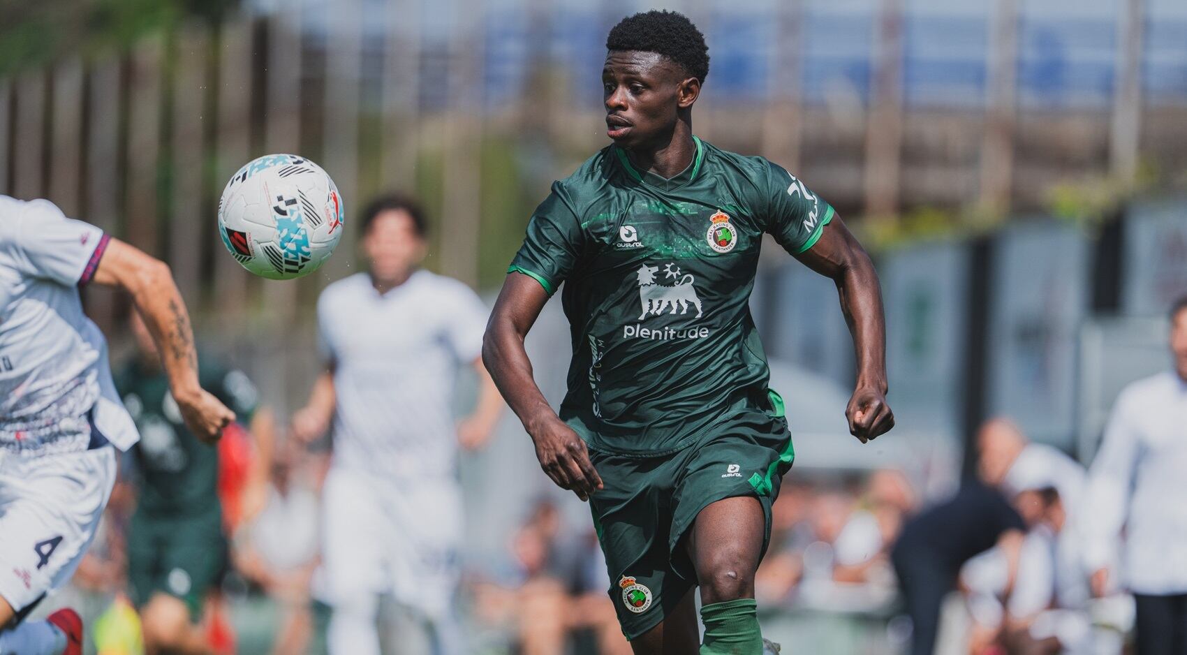 Suli, durante el último amistoso.