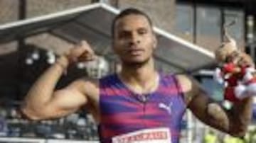 De Grasse vuela en la Diamond League: 9.69 con viento favorable