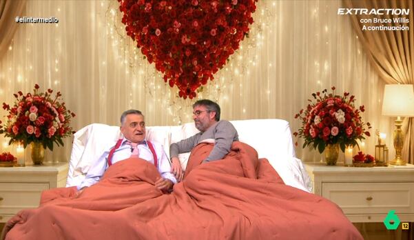 Jordi Évole y El Gran Wyoming en el último programa de 'El Intermedio'.