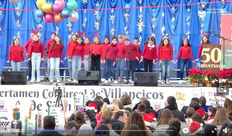 Coro del colegio &#039;General Fresneda&#039; de Jódar