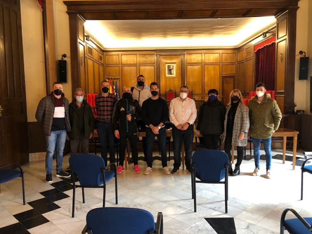 Reunión con los centros deportivos